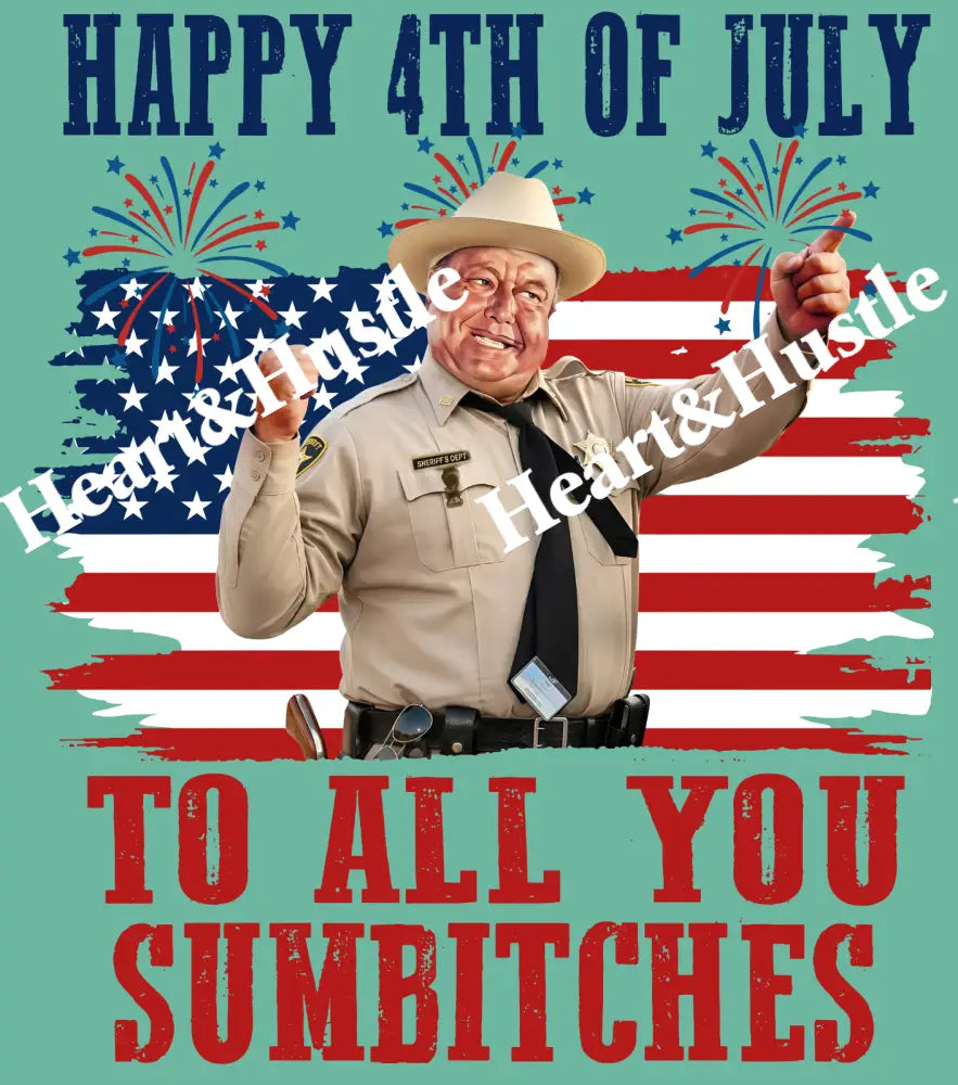 4th Of July Sumbitches RWB