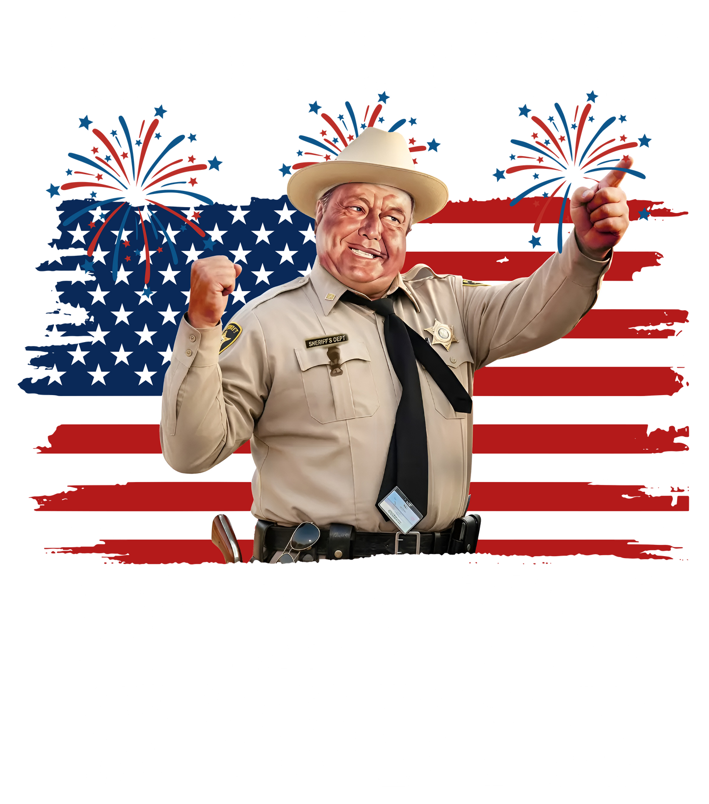 4th Of July Sumbitches White