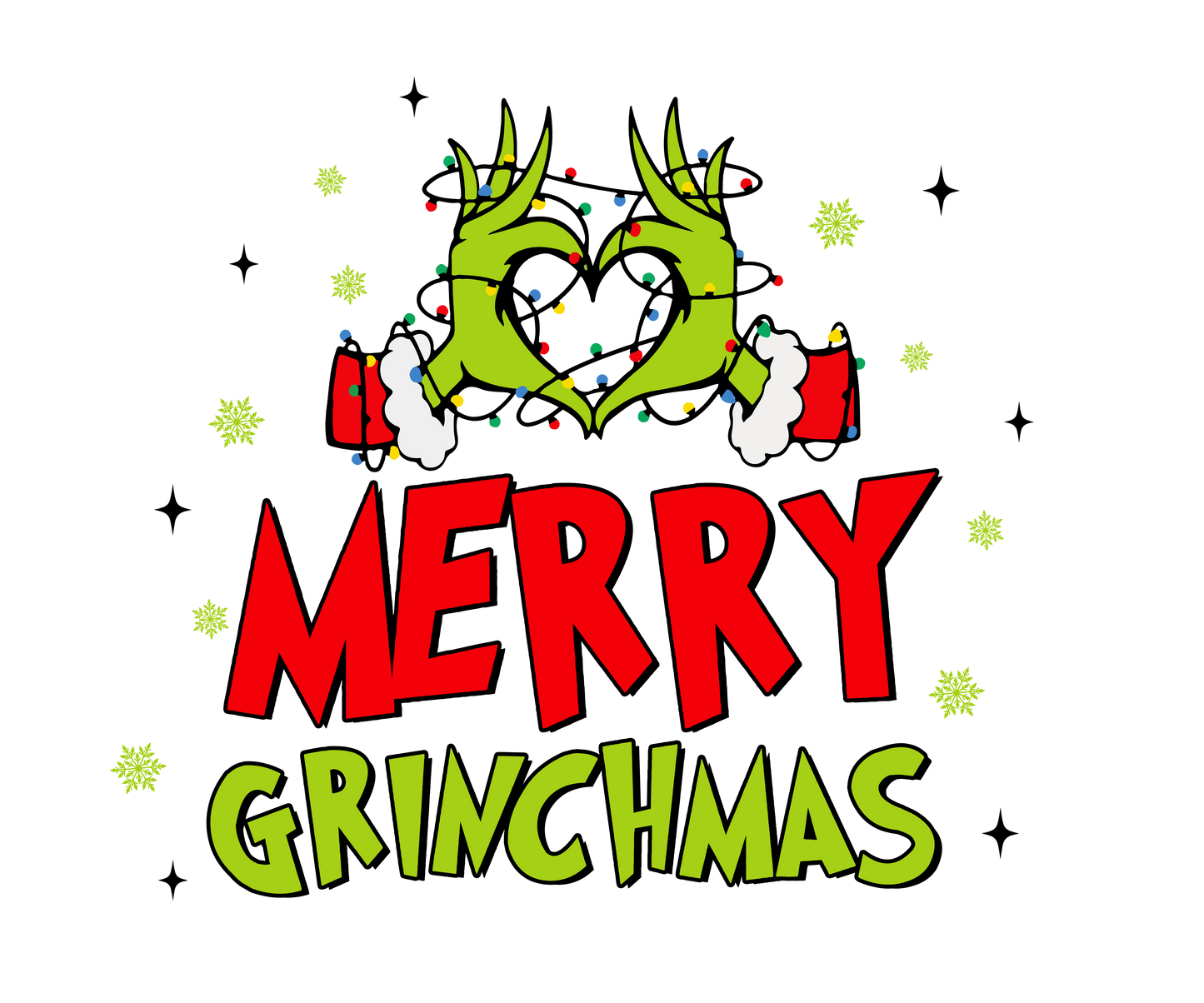 Front pocket grinchmas and back image full of Grinches