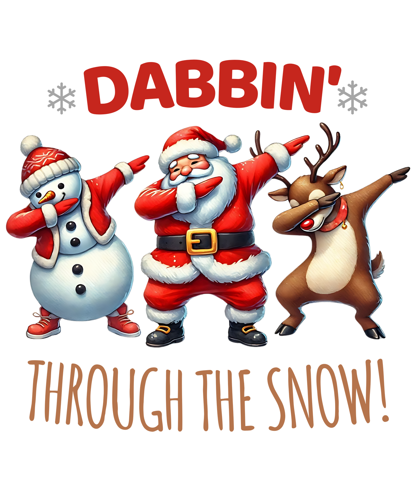 Dabbin Through the Snow