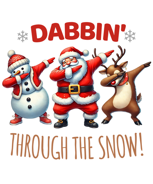 Dabbin Through the Snow