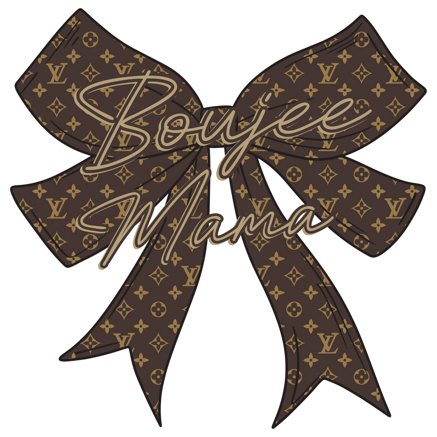 Designer Boujee Mama Bow