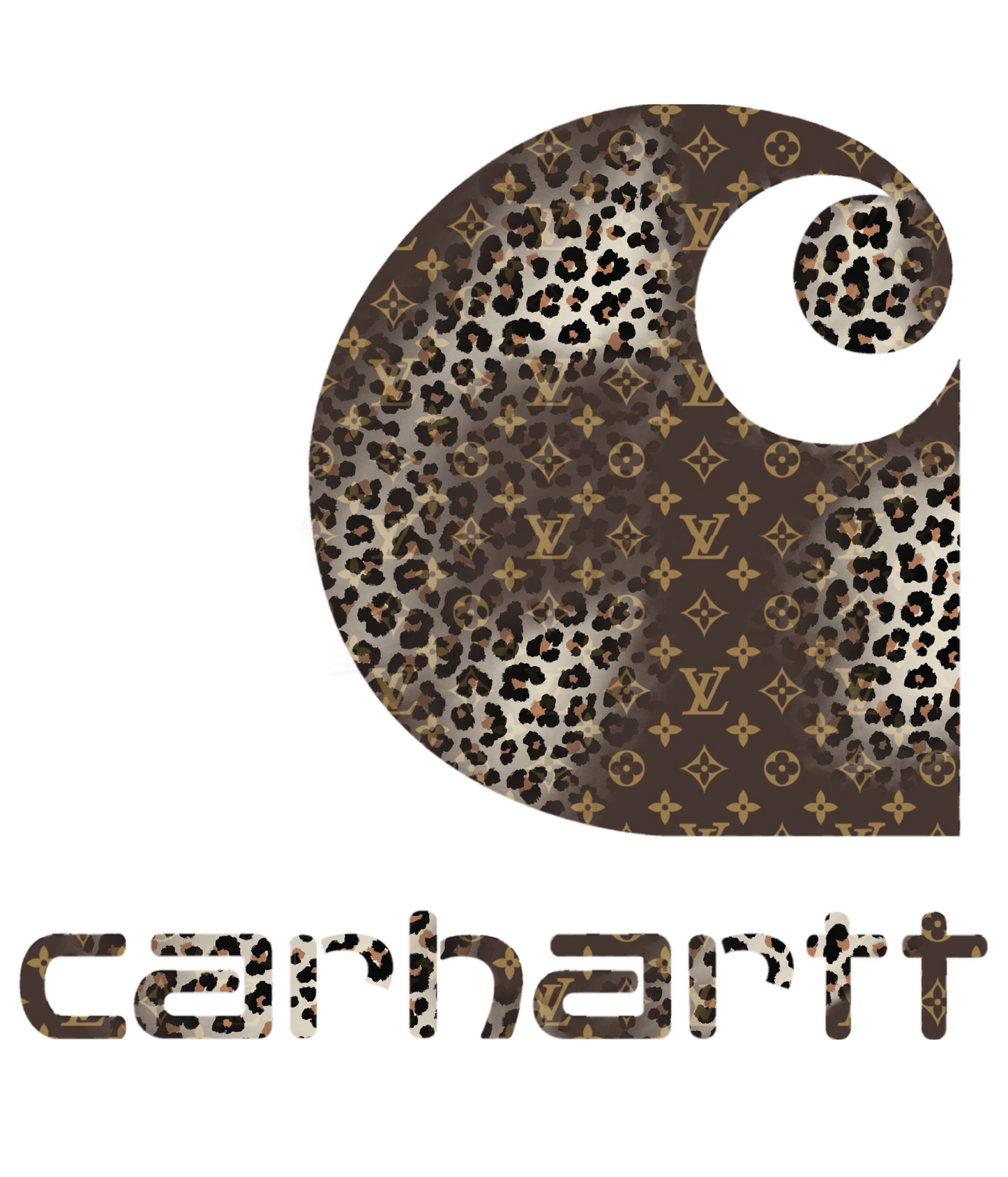 Designer Car LV Brown