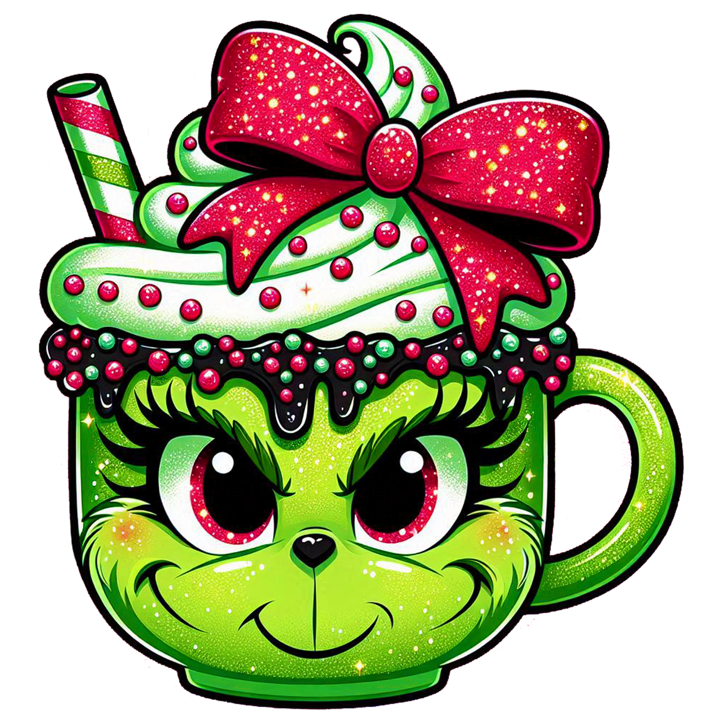 Grinch cup