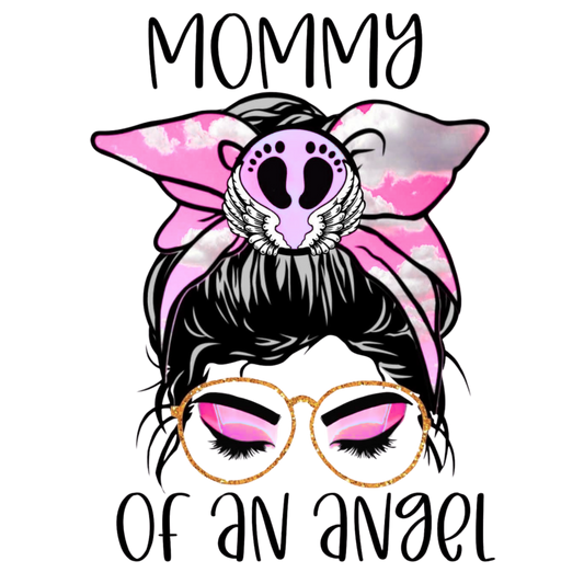 Mommy Of An Angel Pink