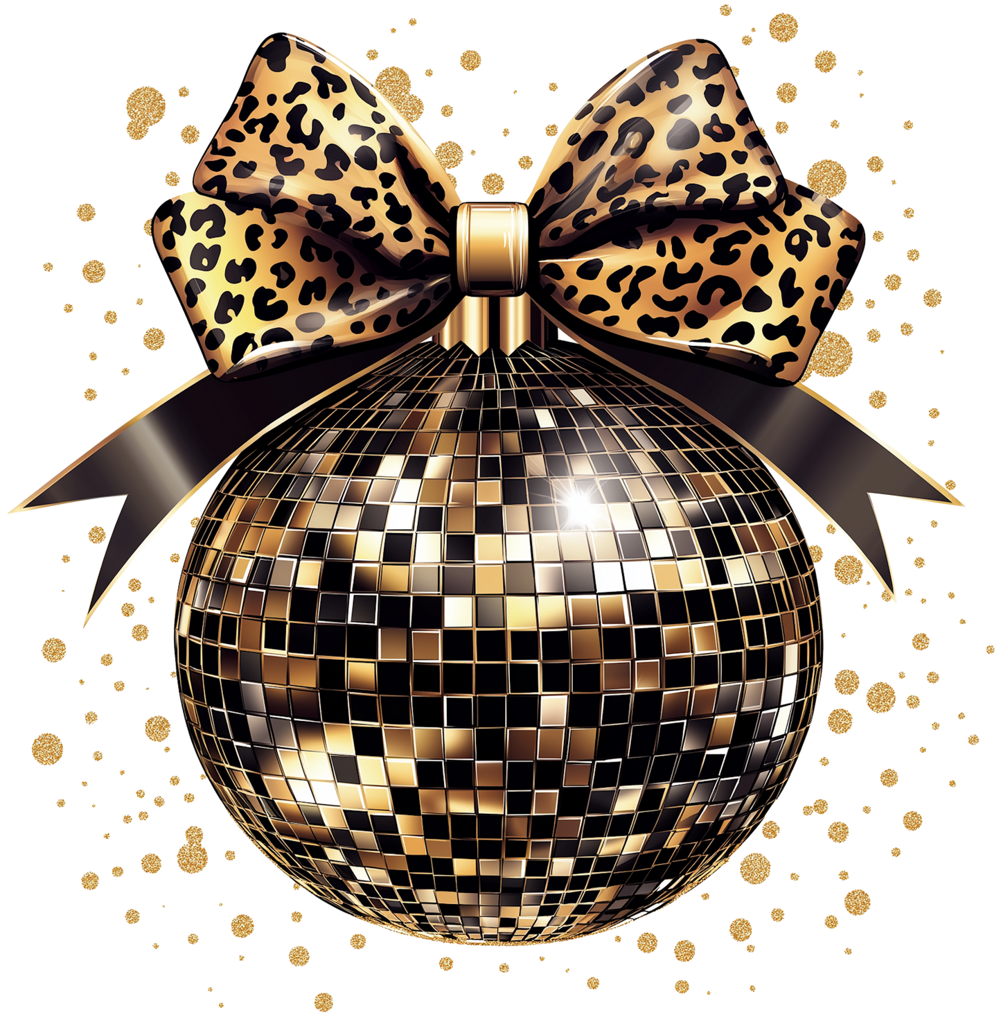 cheetah disco ball