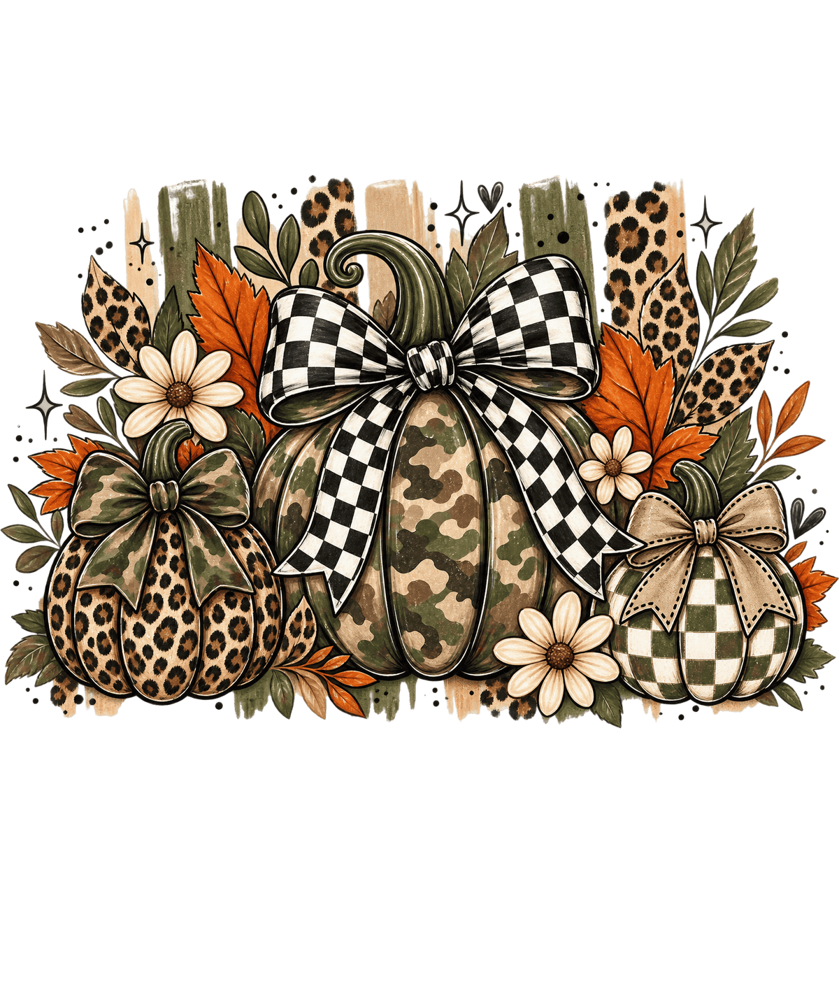 Preppy Pumpkin Fall Trio