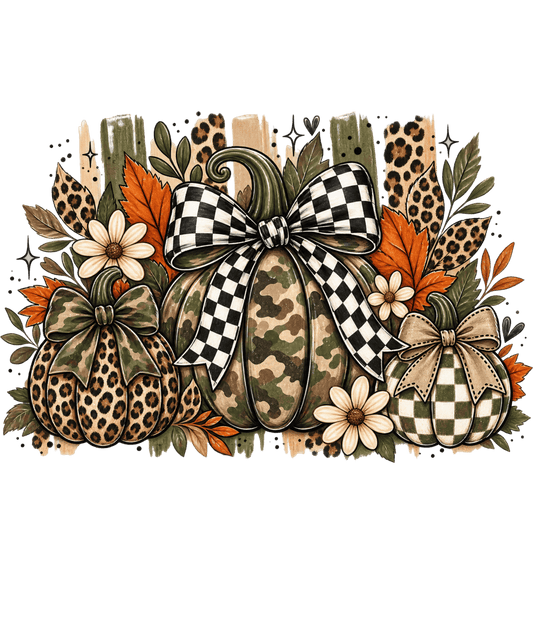 Preppy Pumpkin Fall Trio