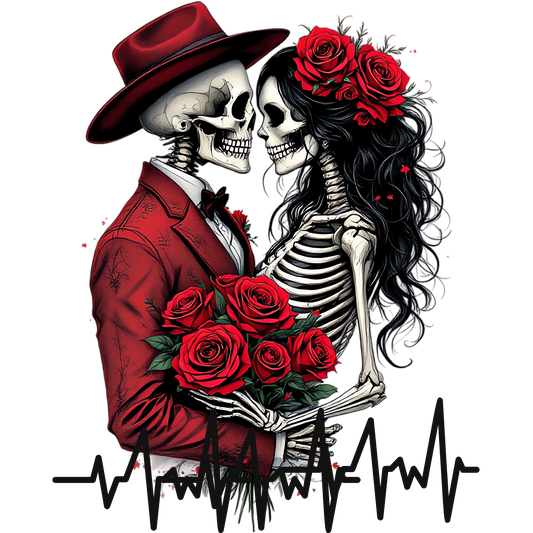Romantic Skelly Couple