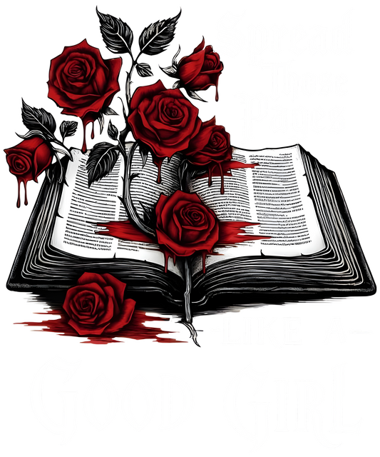 Spread Those Pages Like a Good Girl White