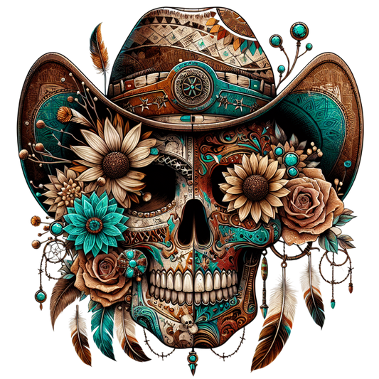 Western Skull Boho