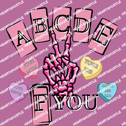 ABCDE FYOU
