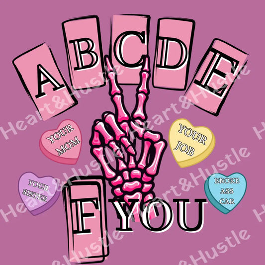 ABCDE FYOU
