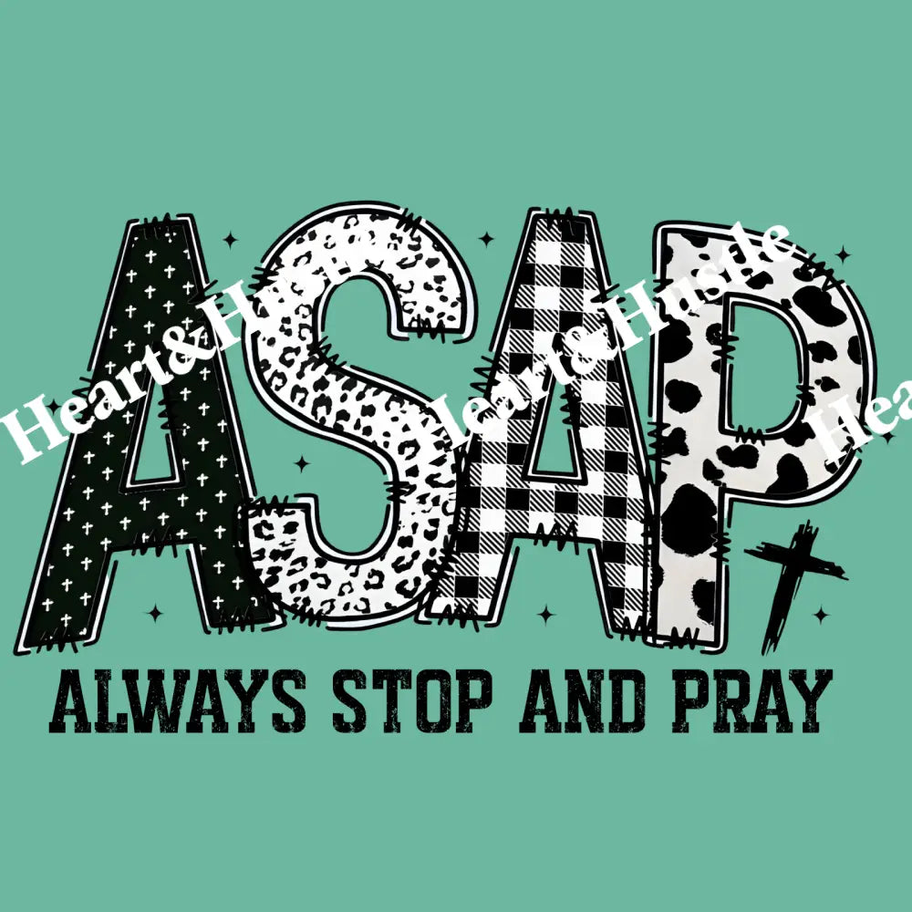 Always Stop and Pray