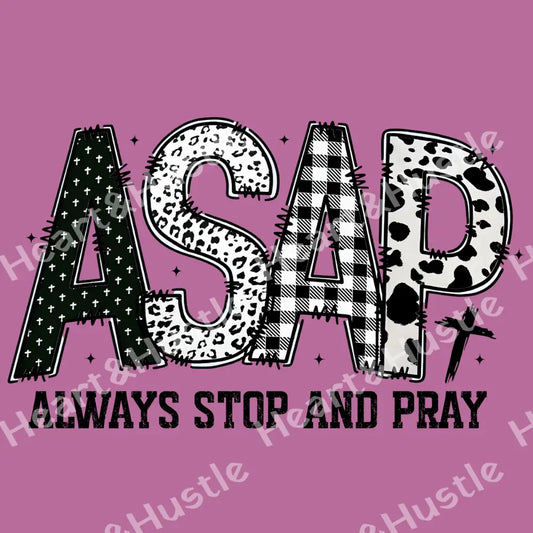 Always Stop and Pray