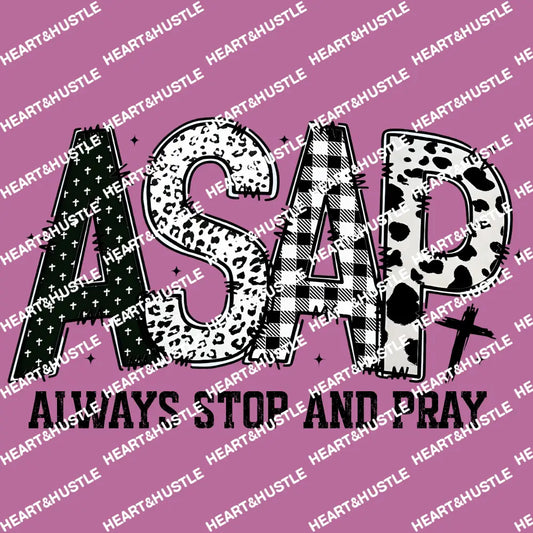 Always Stop and Pray