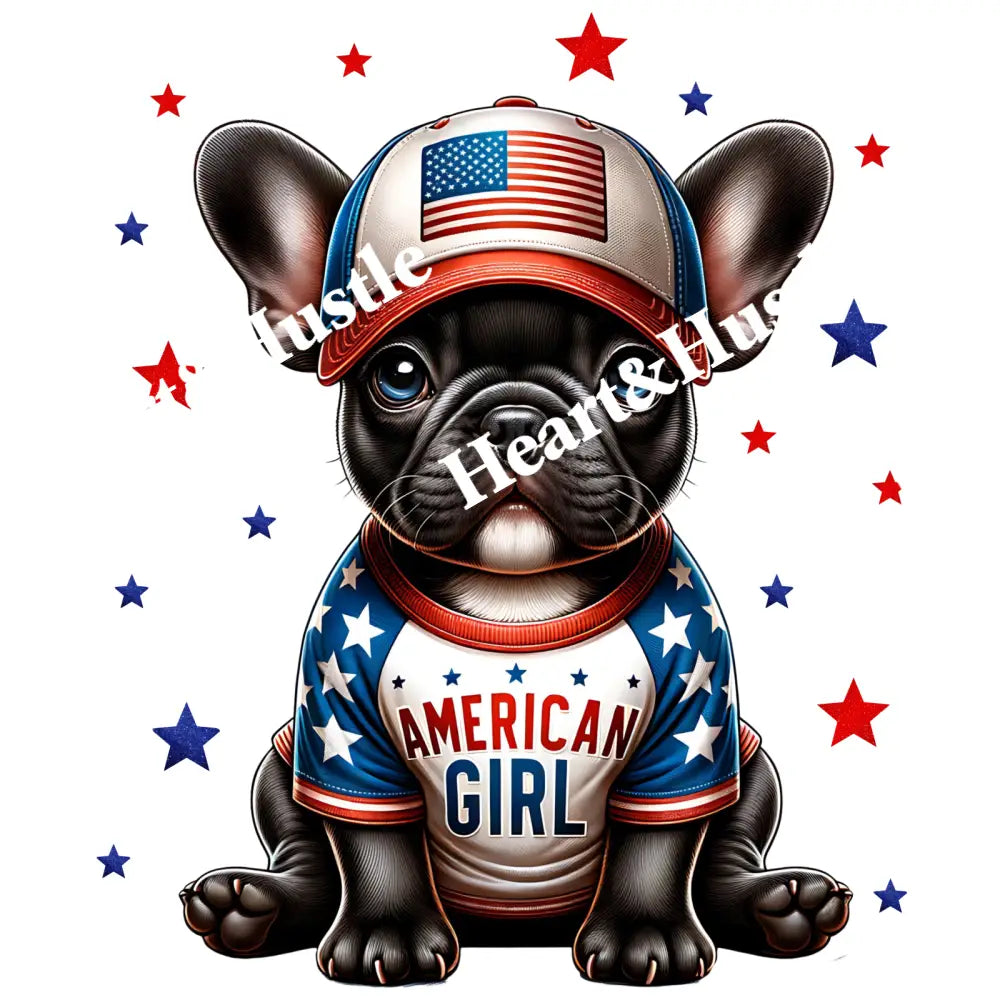 American Girl With Stars
