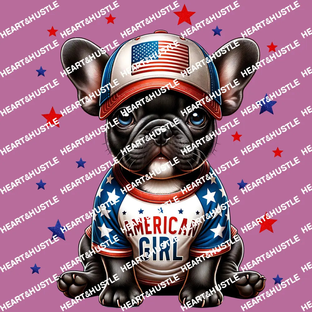 American Girl With Stars