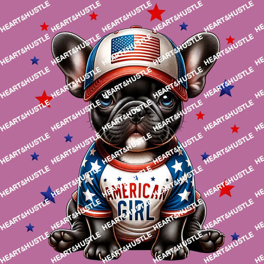 American Girl With Stars