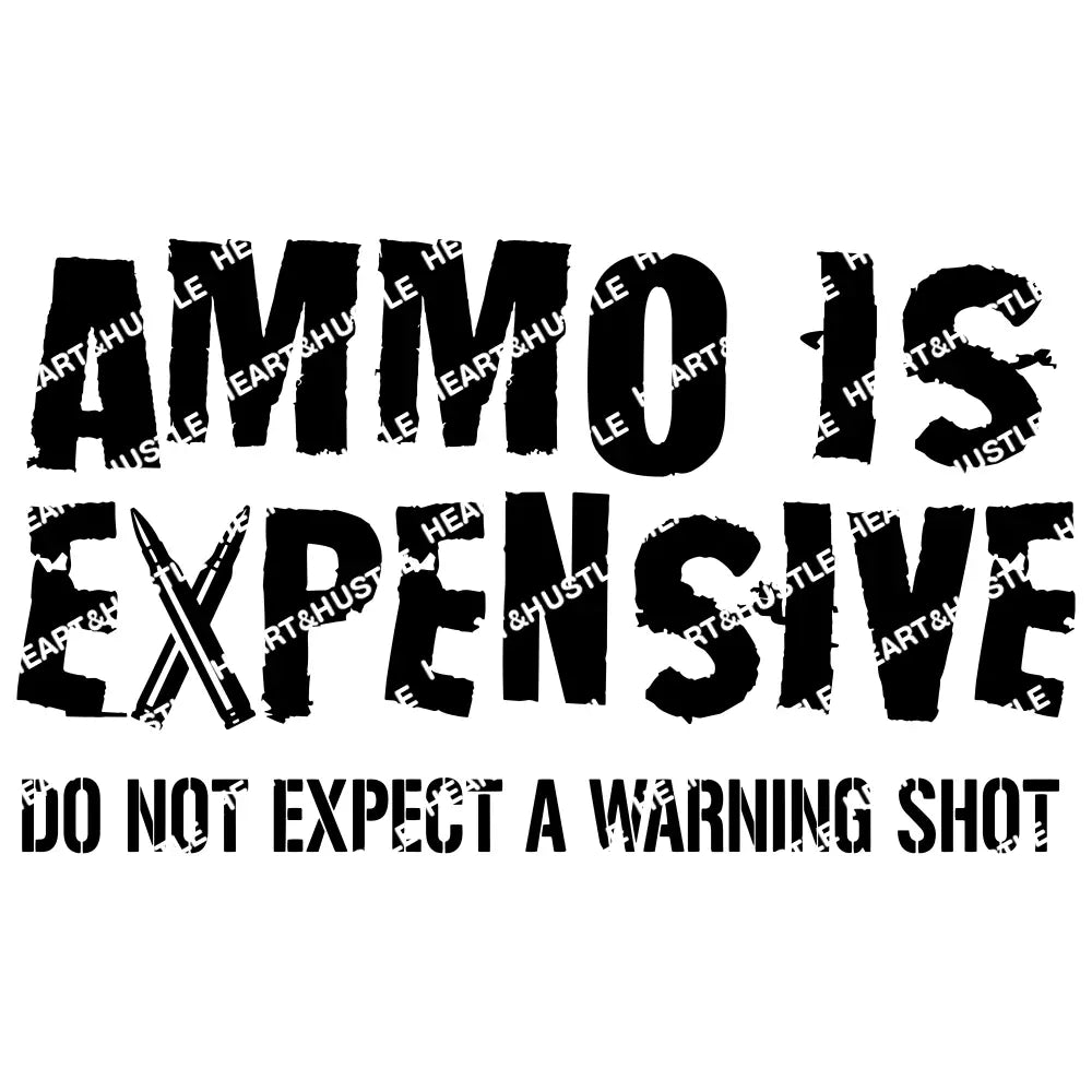 Ammo Is Expensive Do Not Expect A Warning Shot