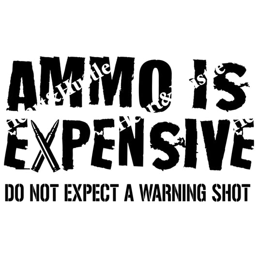 Ammo Is Expensive Do Not Expect A Warning Shot