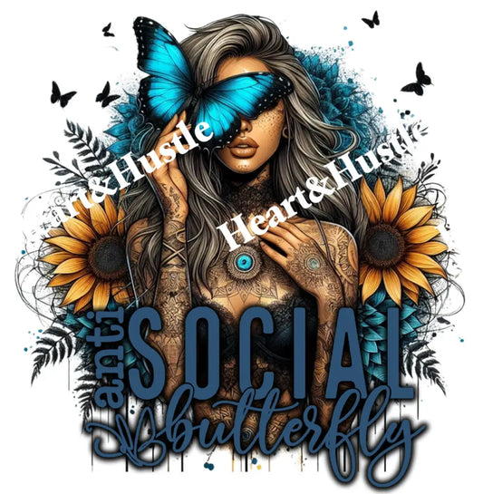 anti-social butterfly