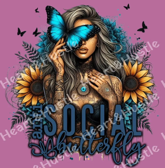 anti-social butterfly