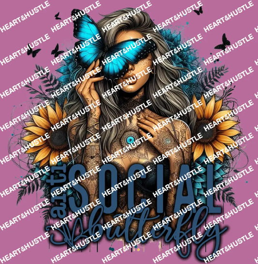 anti-social butterfly