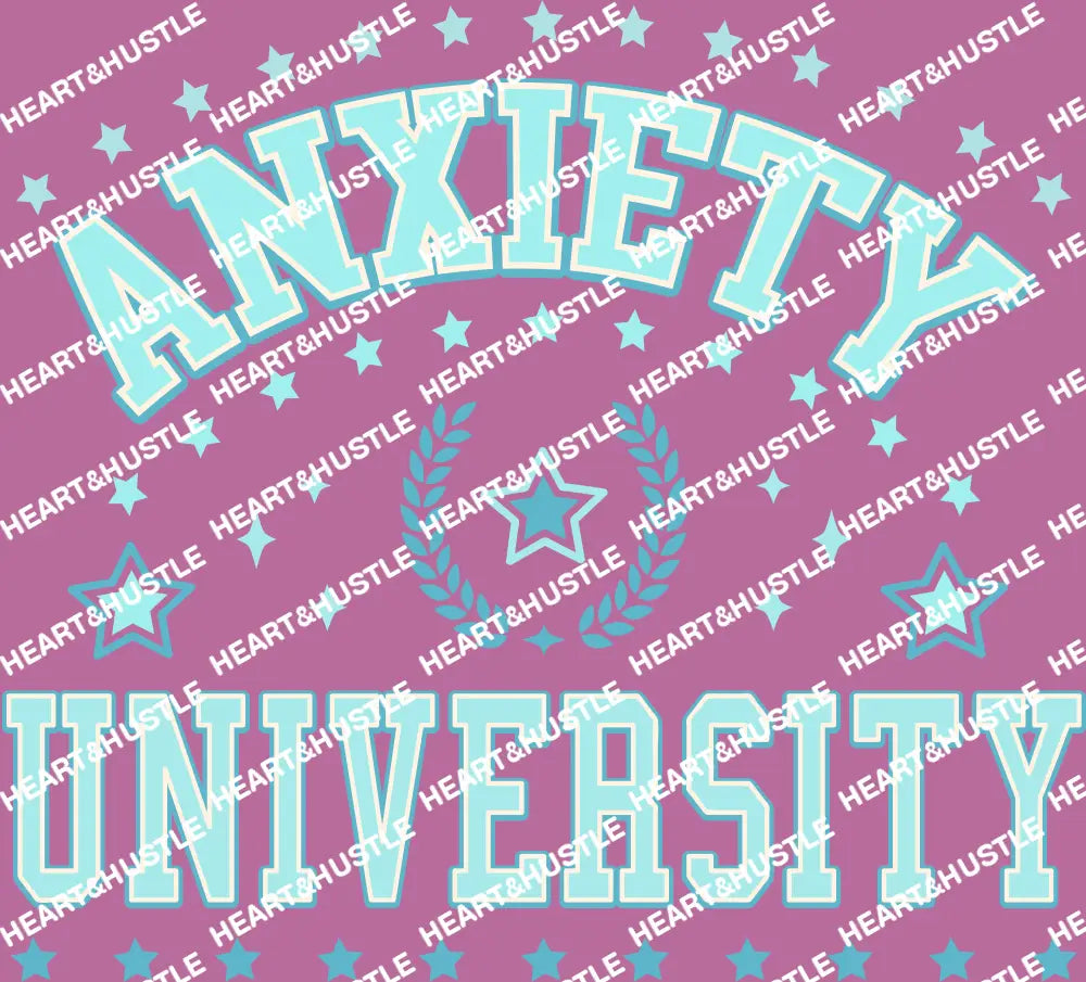 Anxiety University Blue