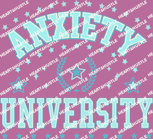 Anxiety University Blue