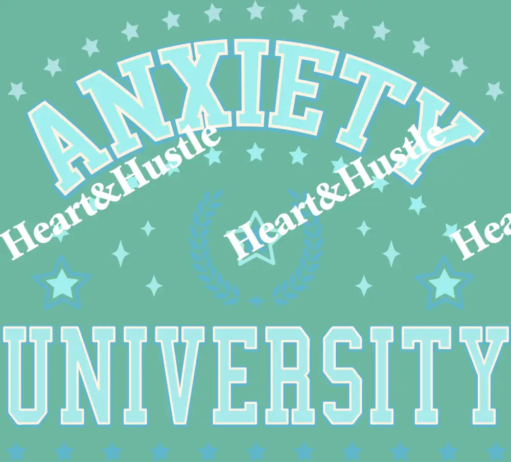 Anxiety University Blue