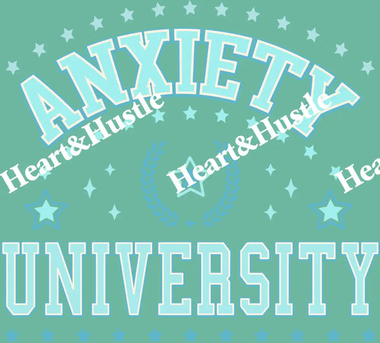 Anxiety University Blue