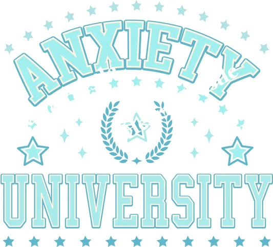 Anxiety University Blue
