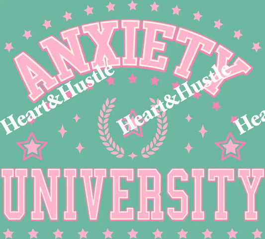 Anxiety University Pink
