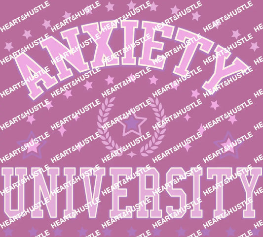 Anxiety University Purple