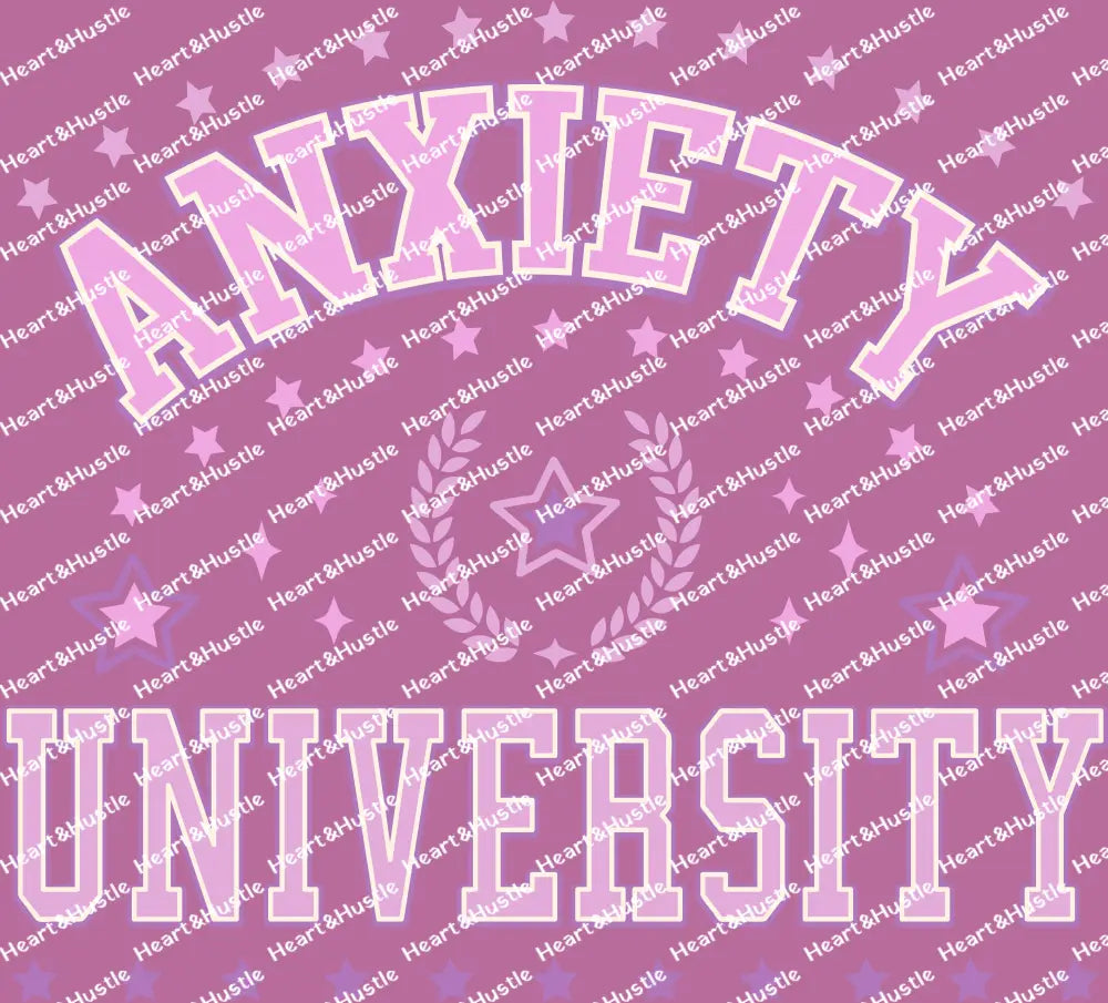Anxiety University Purple