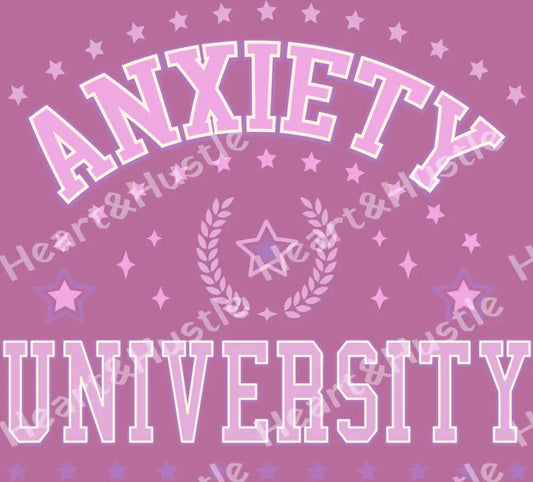 Anxiety University Purple