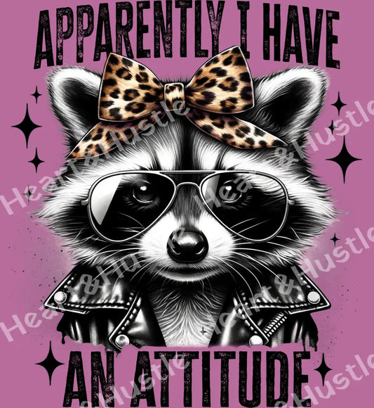 Apparently I Have An Attidude Black
