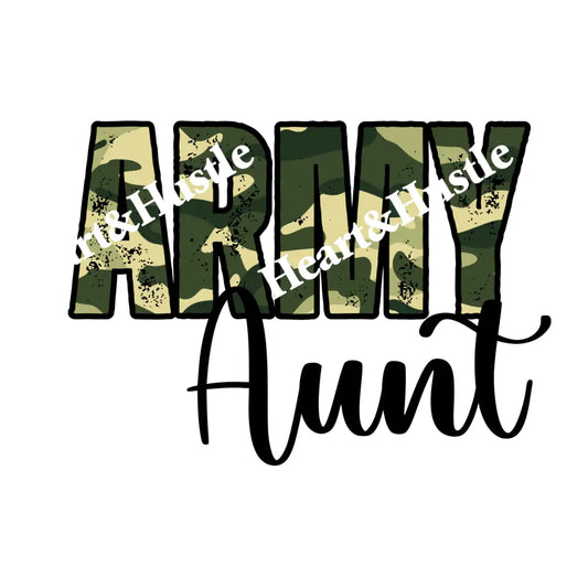 Army Aunt Black