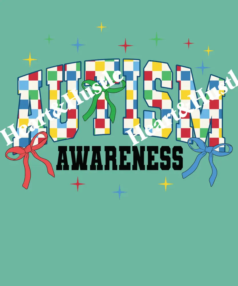 Autism Awareness Black