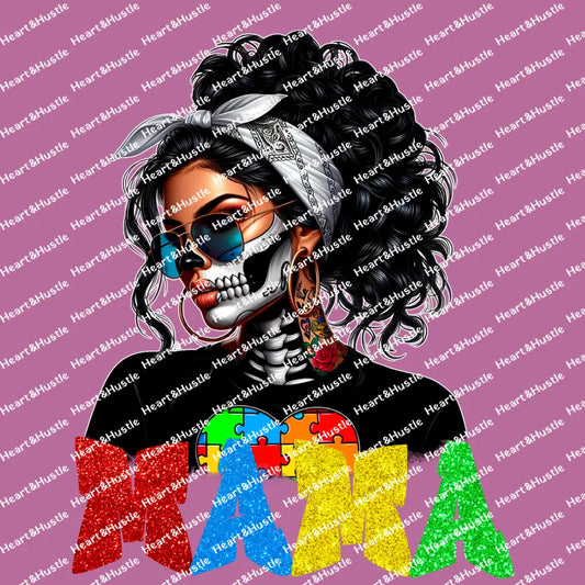 Autism Skelly Mama