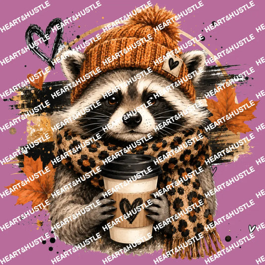 Autumn Raccoon Coffee