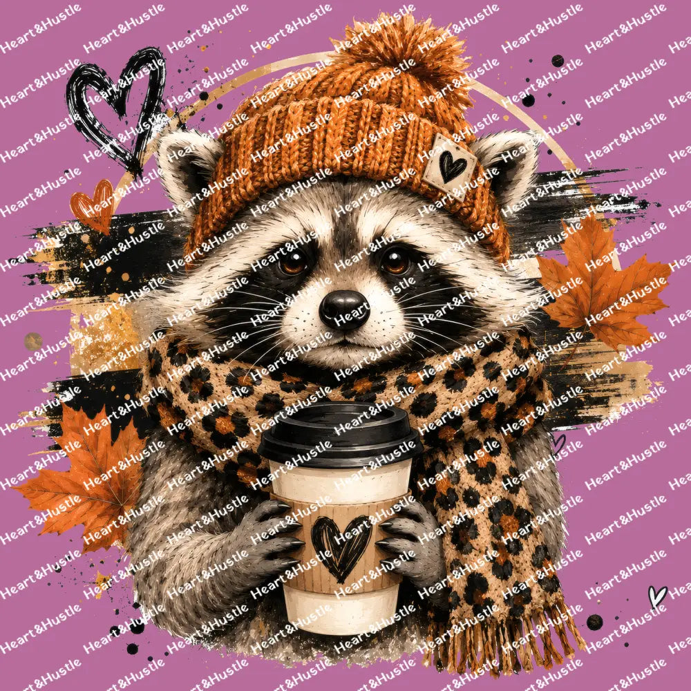 Autumn Raccoon Coffee
