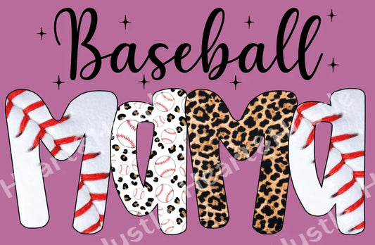 Baseball Mama Black