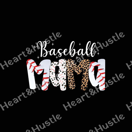 Baseball Mama White