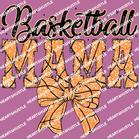 Basketball Mama With Bow