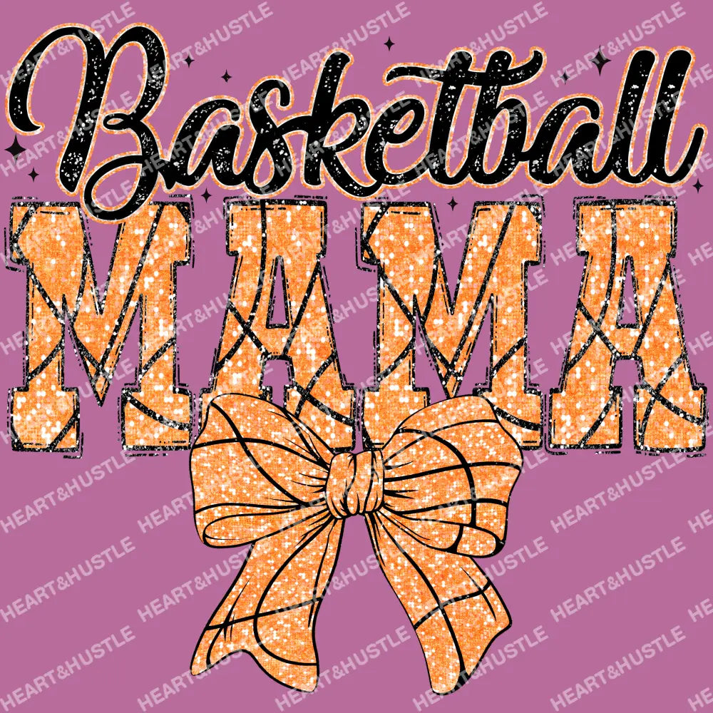 Basketball Mama With Bow