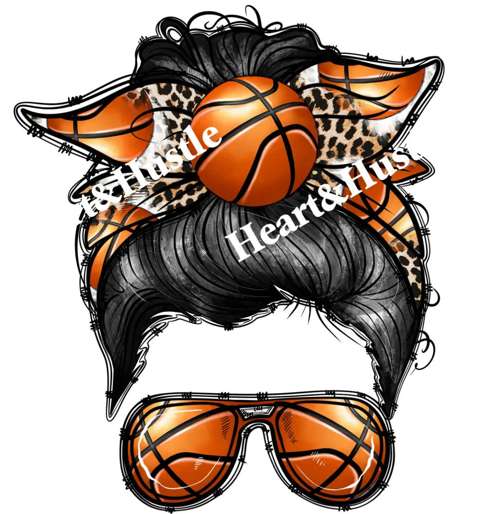 Basketball Messy Bun