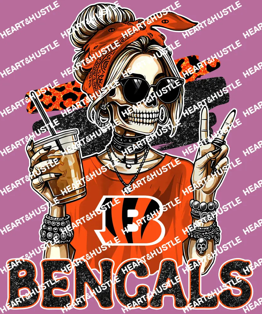 Bengals Skully Girl