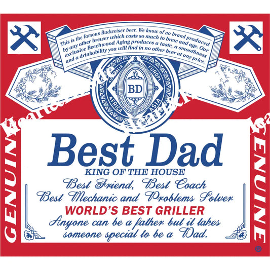 Best Dad King Of The House